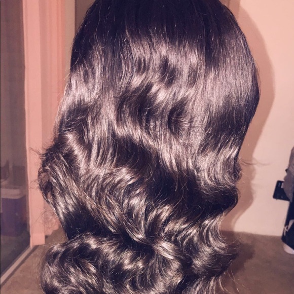 16” hand made frontal wig